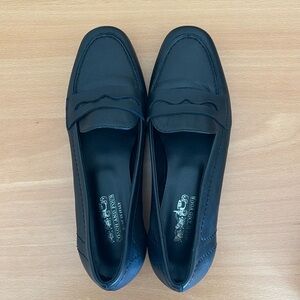 Coach and Four Black Loafers